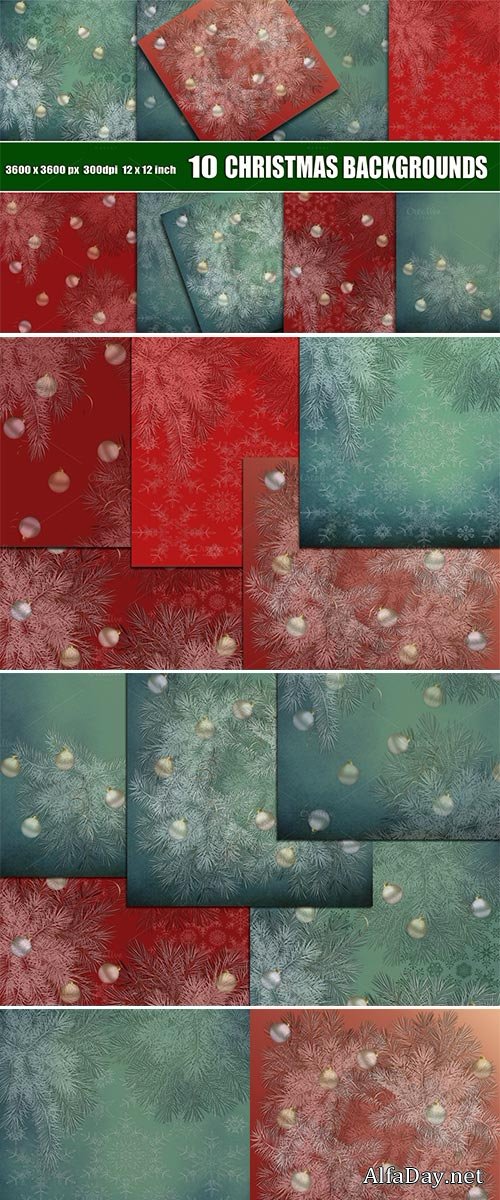 Christmas scrapbook backgrounds