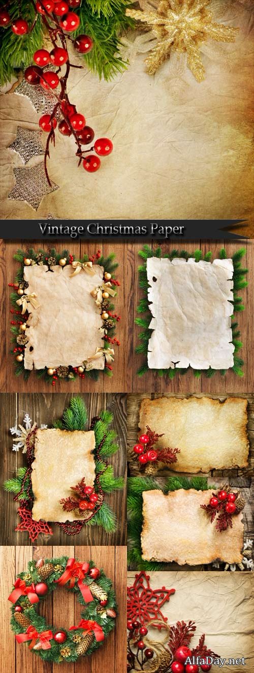 Vintage Christmas Paper