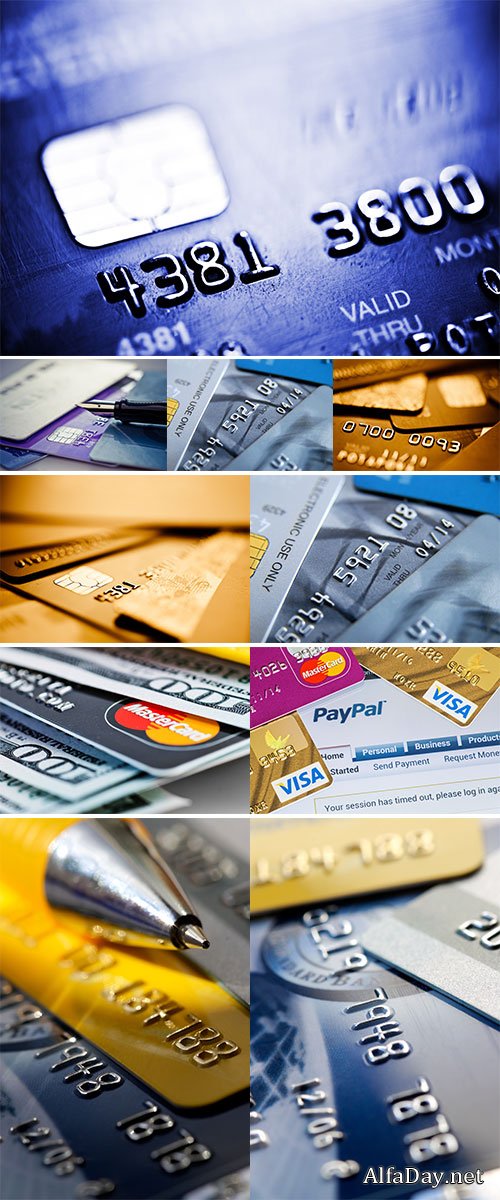 Stock Photo Credit cards