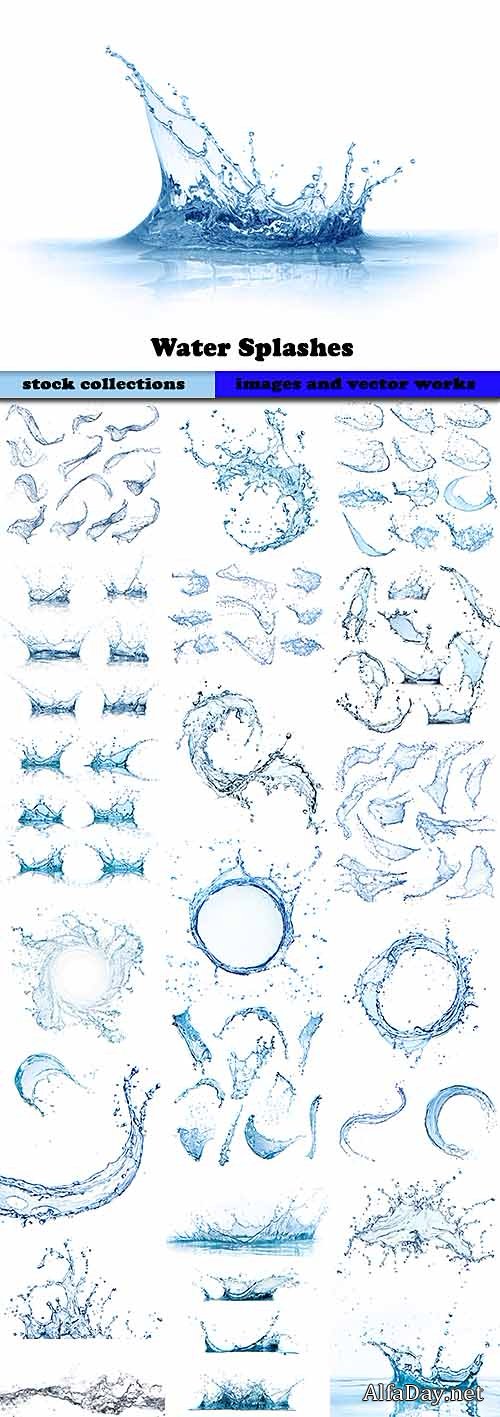 ������� ����, ������, ���� - ���� ������� �� ����� ���� / Water Splashes