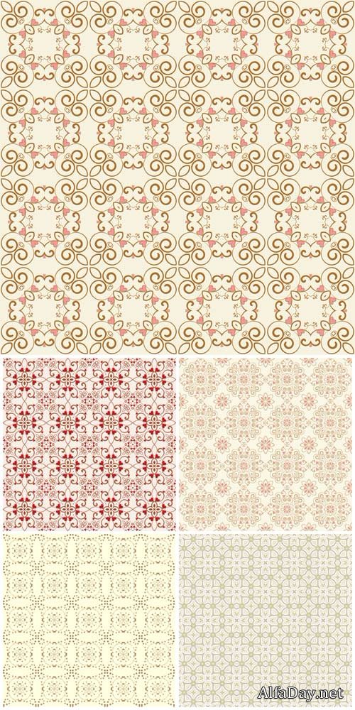 Vector texture with bright patterns