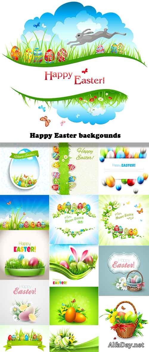 Happy Easter backgounds