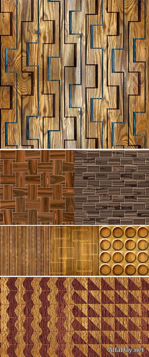Stock Photo Abstract paneling pattern, seamless pattern, parquet flooring