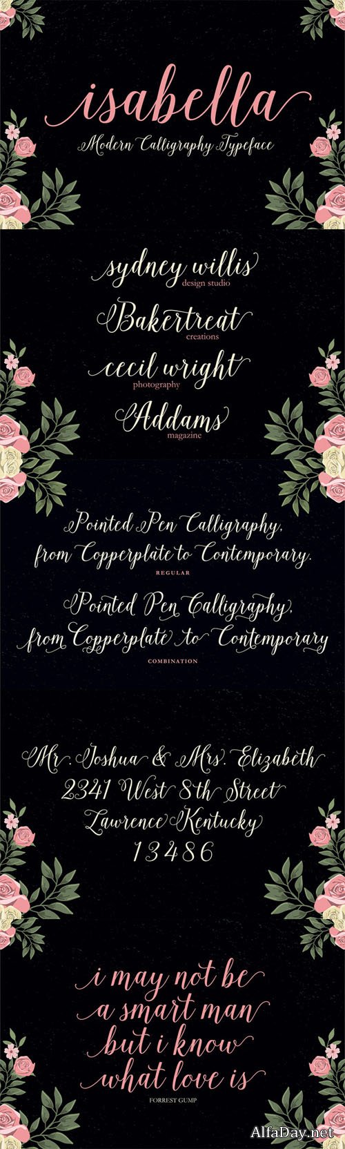 ��������� ���������������� ����� �������� / Isabella Script