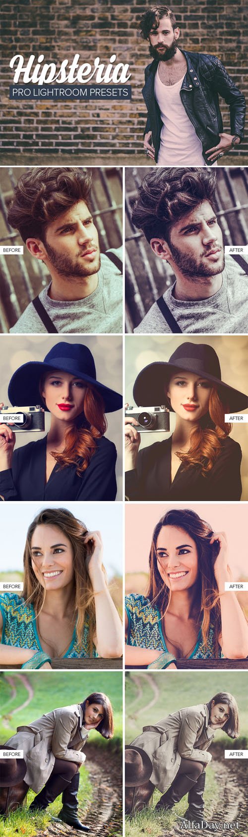 Creativemarket Hipster Lightroom Presets 147375