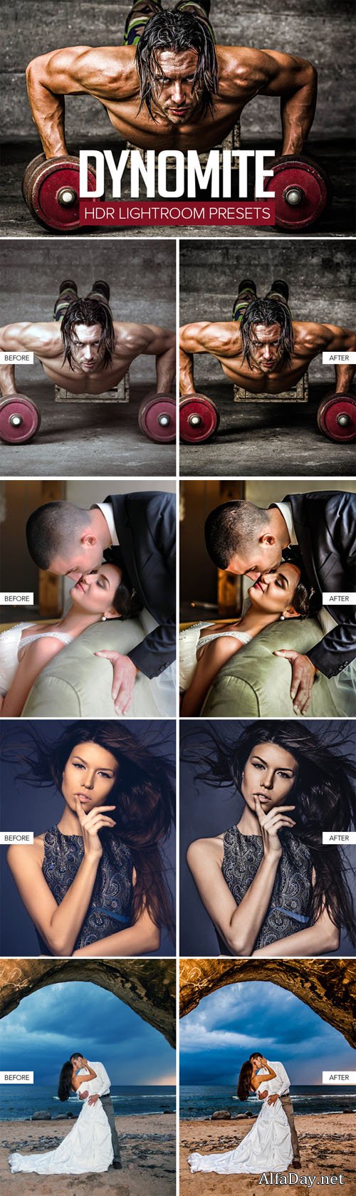 Creativemarket - HDR Lightroom Presets 147951