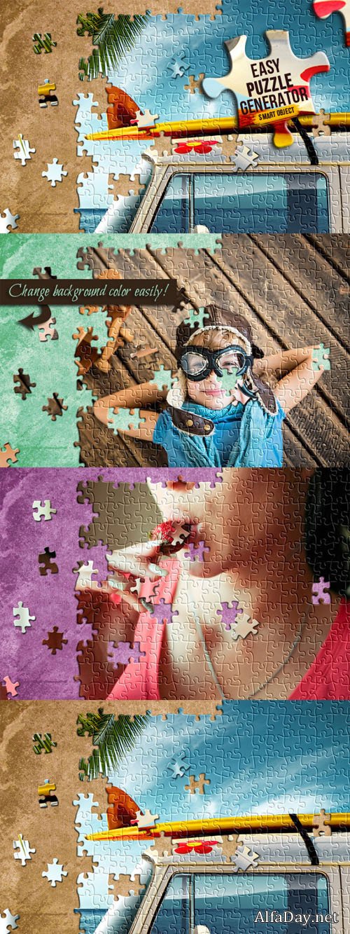 ����� ��� �������� - ���� � ���� ���� / Creativemarket Easy Puzzle Generator 185106