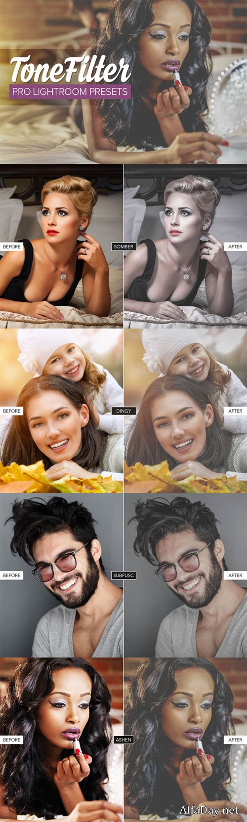 Creativemarket Matte Lightroom Presets 147349