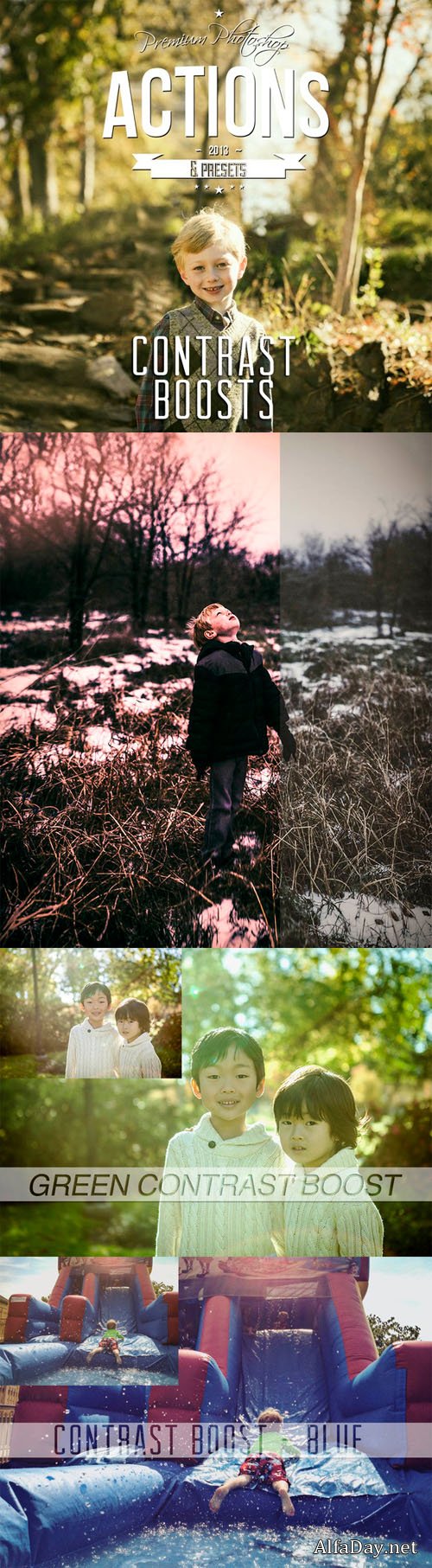 Creativemarket - Contrast Boost Actions for Photoshop 18902