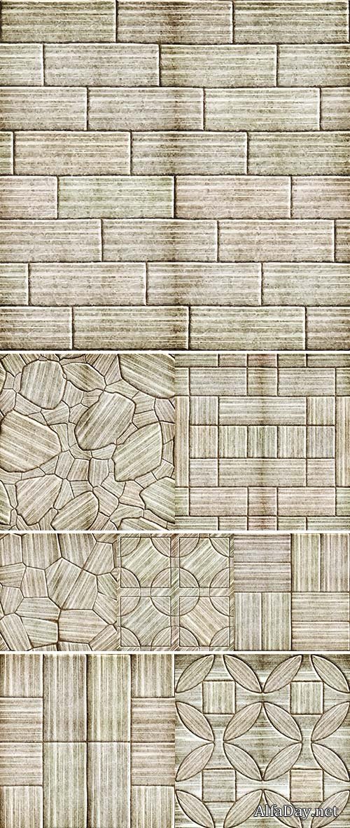  Stock Wooden grunge texture vector seamless background