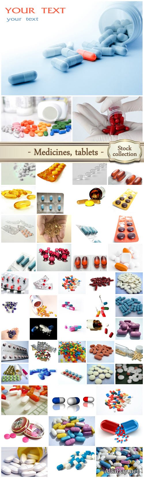 Medication, pills - stock photos