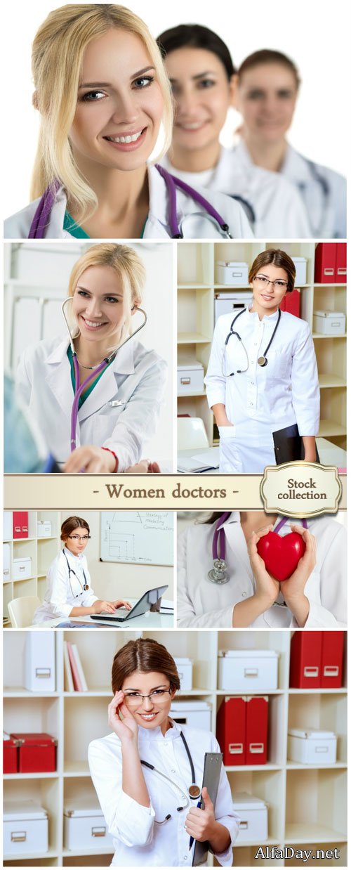 Women doctors, medicine - stock photos
