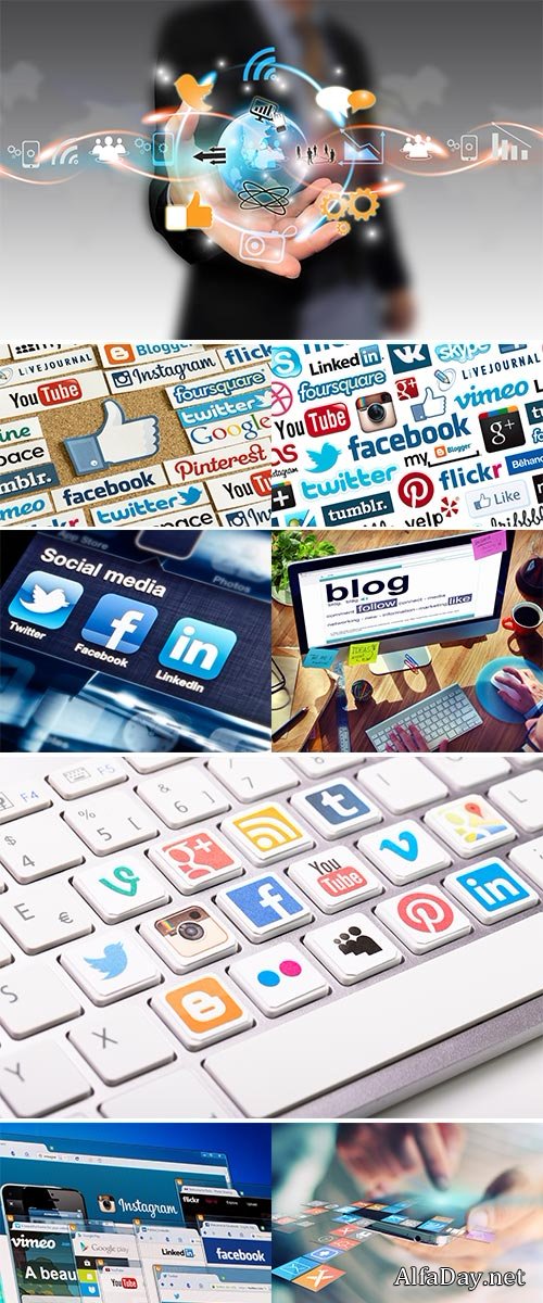 Stock Photos Social media marketing