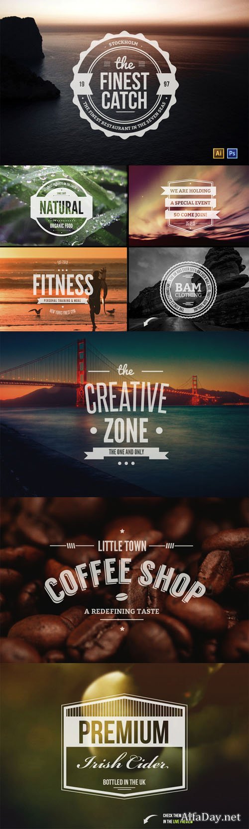 Vintage Logo/Insignia Collection 3 - Creativemarket 7252