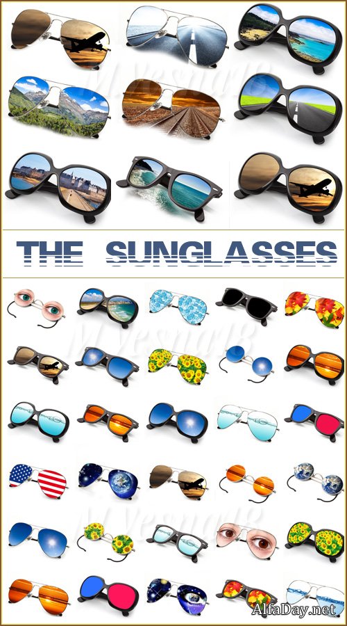 �������������� ����, ��������� ������� / The sunglasses, stock images