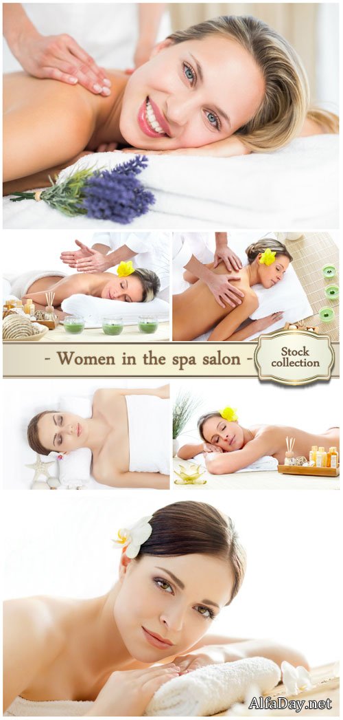 Women in the spa salon - Stock photo