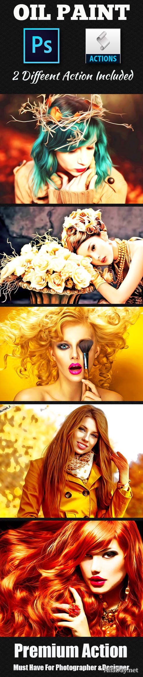 Oil Paint Action - Graphicriver 8848685