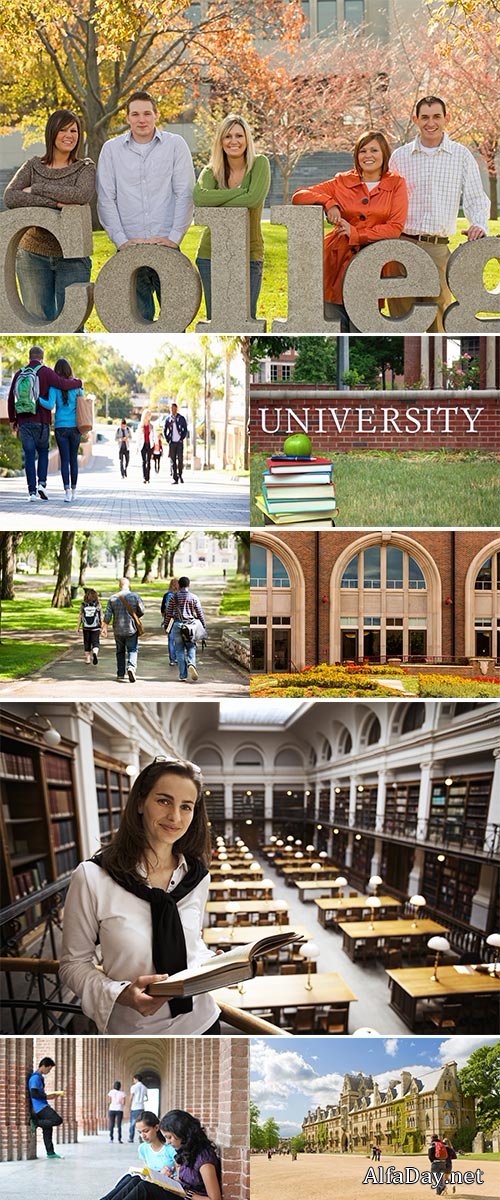 Stock Images College campus