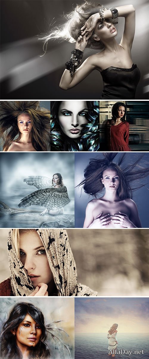 Stock Photos Mystic woman