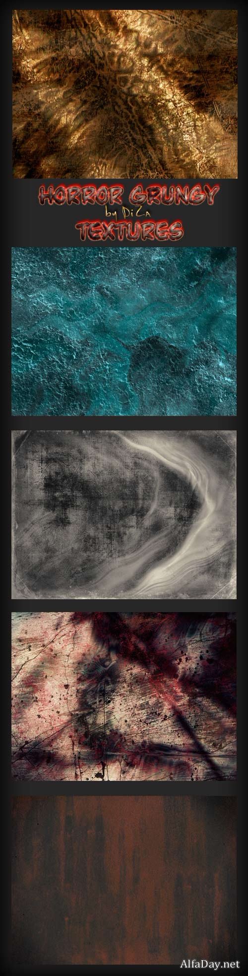 Horror grungy textures
