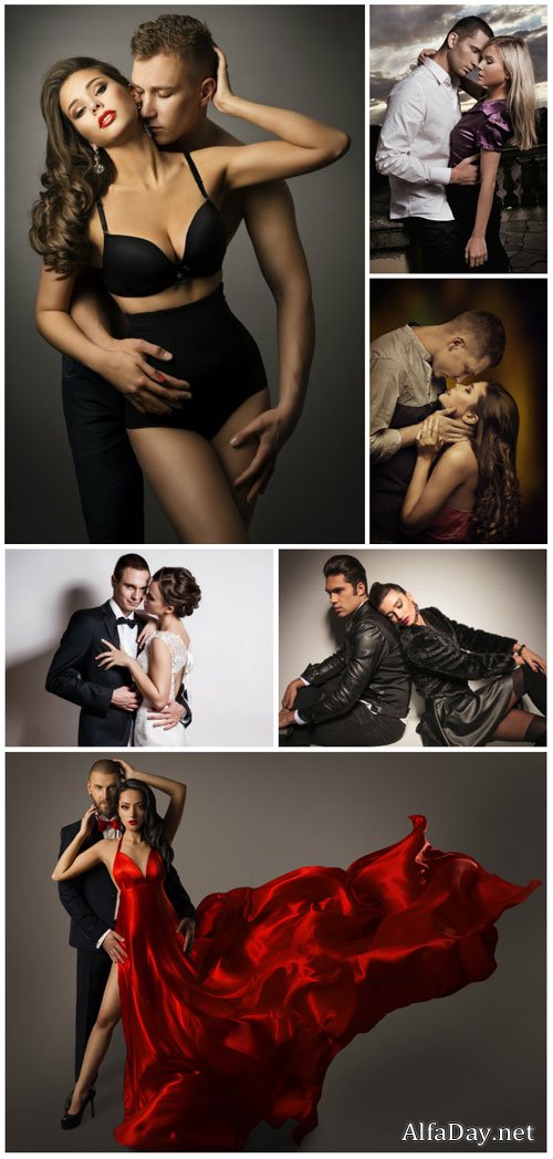 Beautiful sexy couple - Stock photo