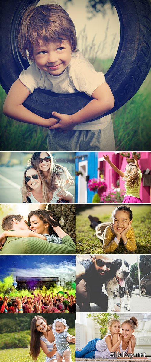 Stock Image Happiness