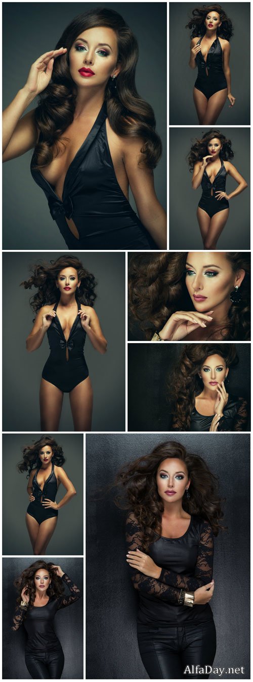 Portrait of a beautiful sexy woman