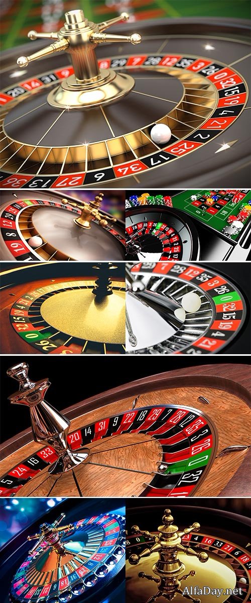 Stock Image High contrast image of casino roulette