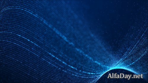 Abstract blue background footage