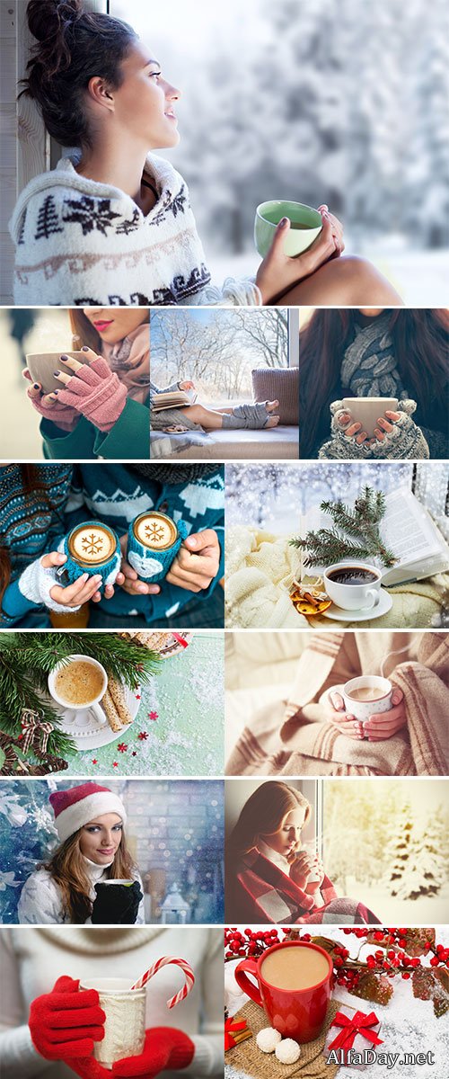 Stock Image Winter coffee
