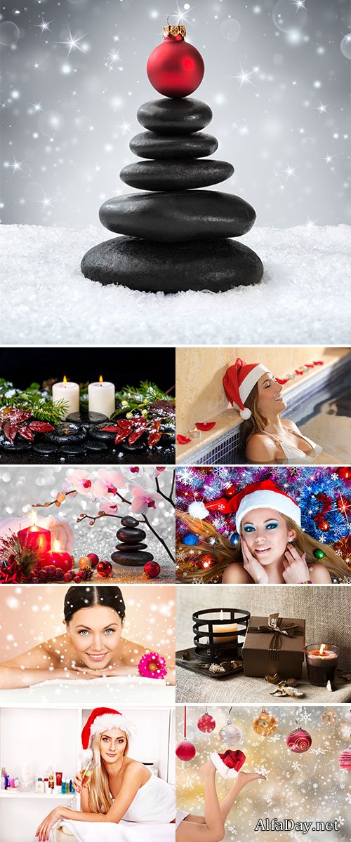 Stock Image Christmas spa