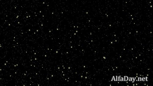 Golden Star Background footage