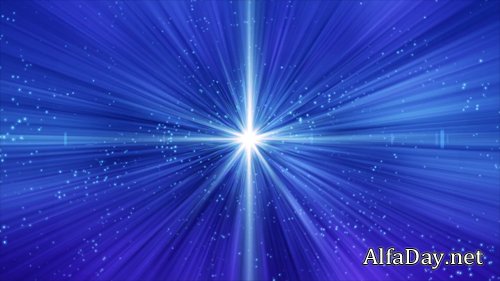 Blue rays abstract background