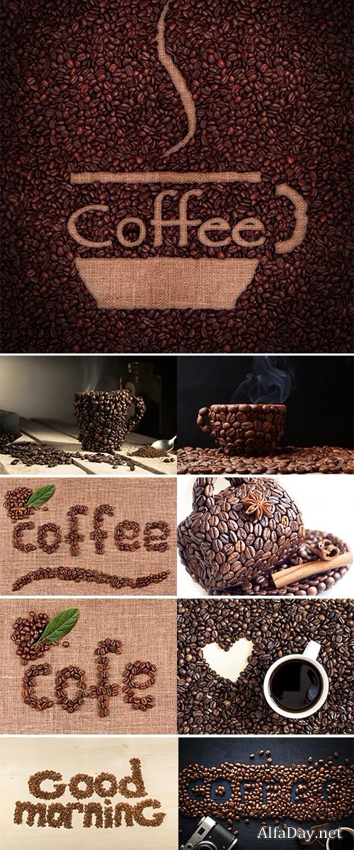 Stock Image Made of roasted coffee beans