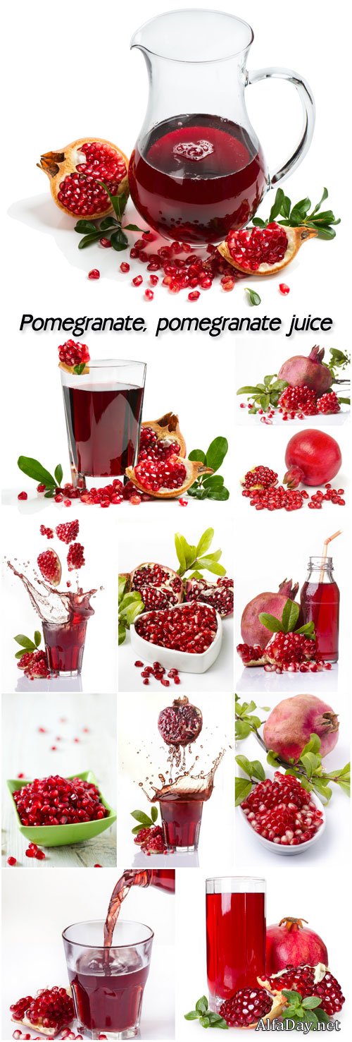 Pomegranate, pomegranate juice