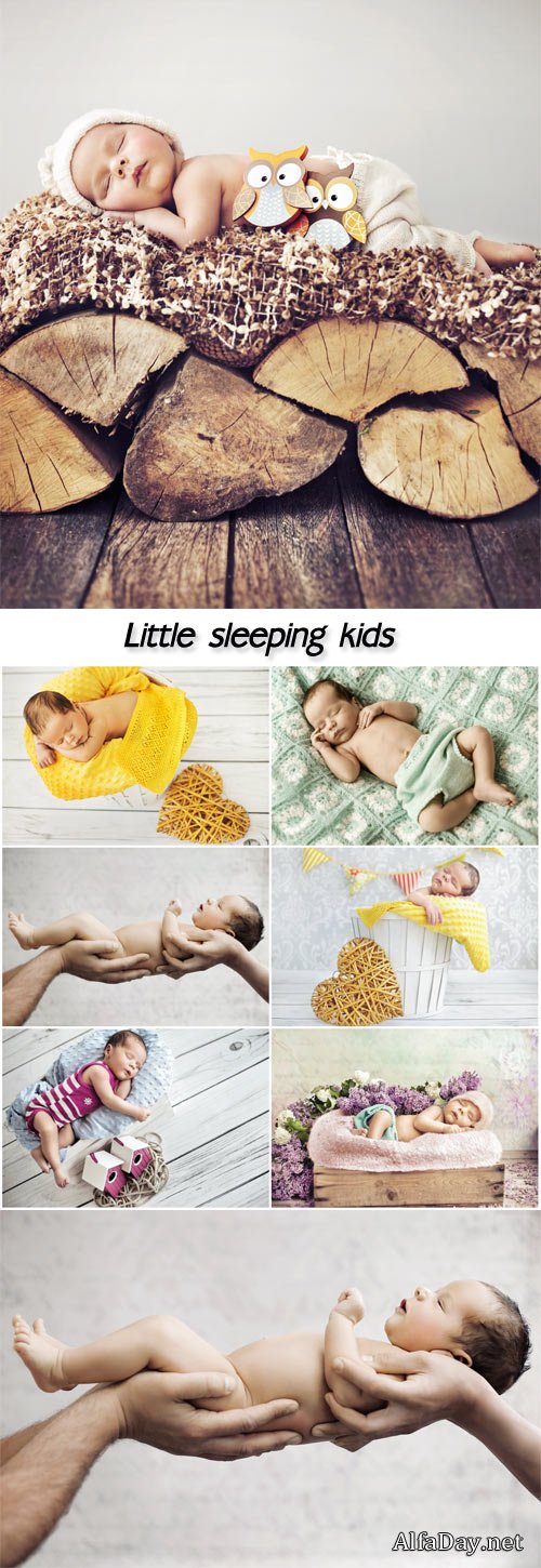 Little sleeping kids
