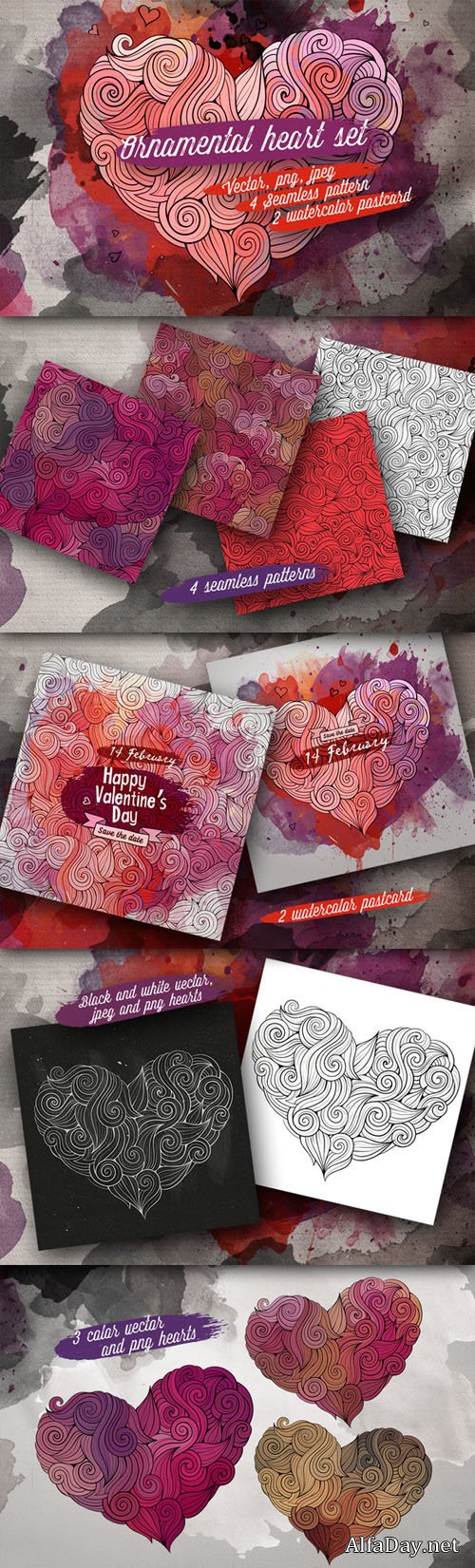 Heart Design Pack - Creativemarket 155875