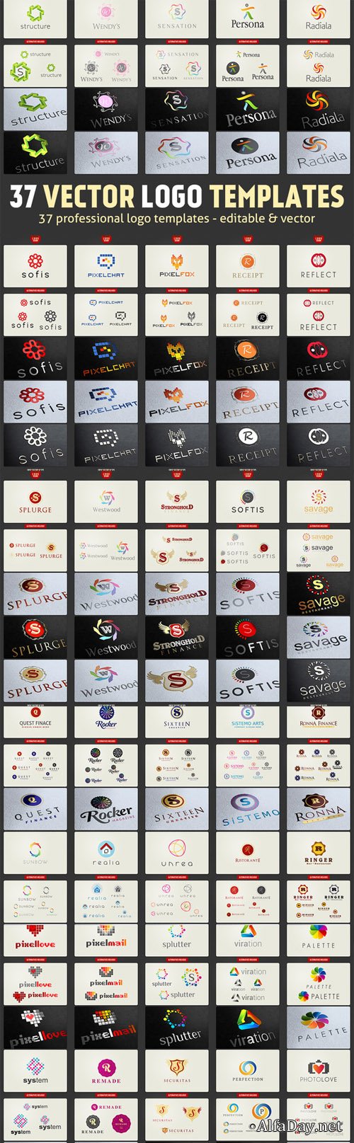 37 Vector Logo Templates - Creativemarket 30359