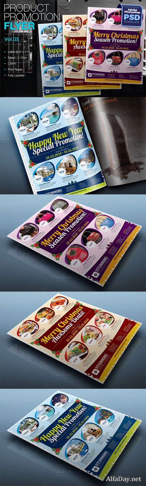 Multipurpose Product Promotion Flyer - Creativemarket 125920