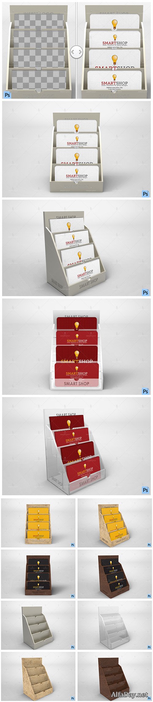 Business Card Holder Mockup - Creativemarket 559002