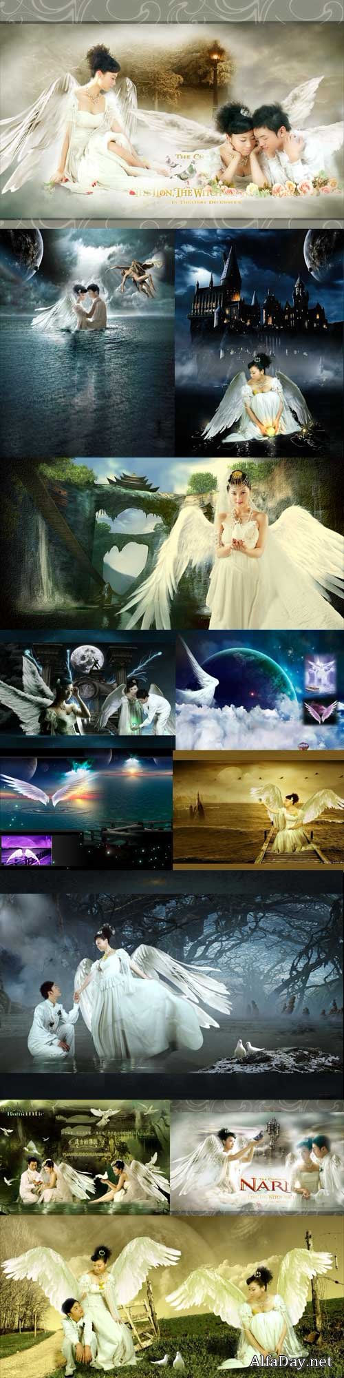 Angels PSD Template