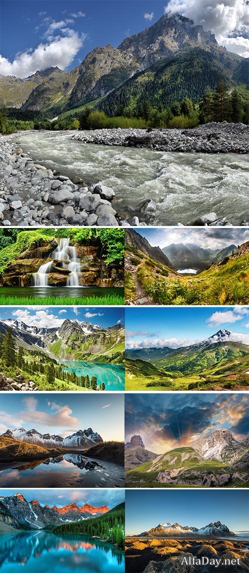 Stock Image Mountain landscape