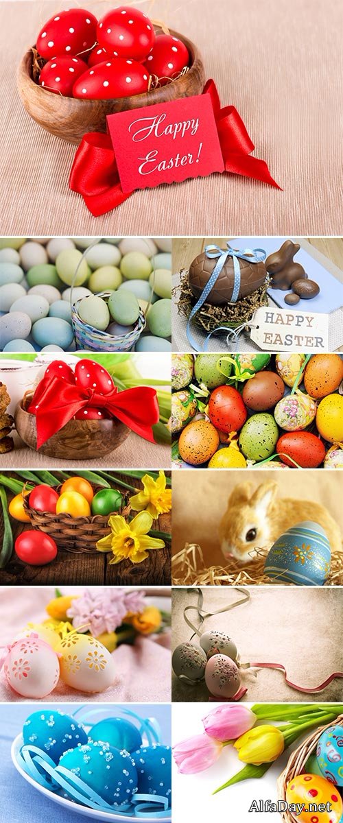 Stock Image Still life easter eggs