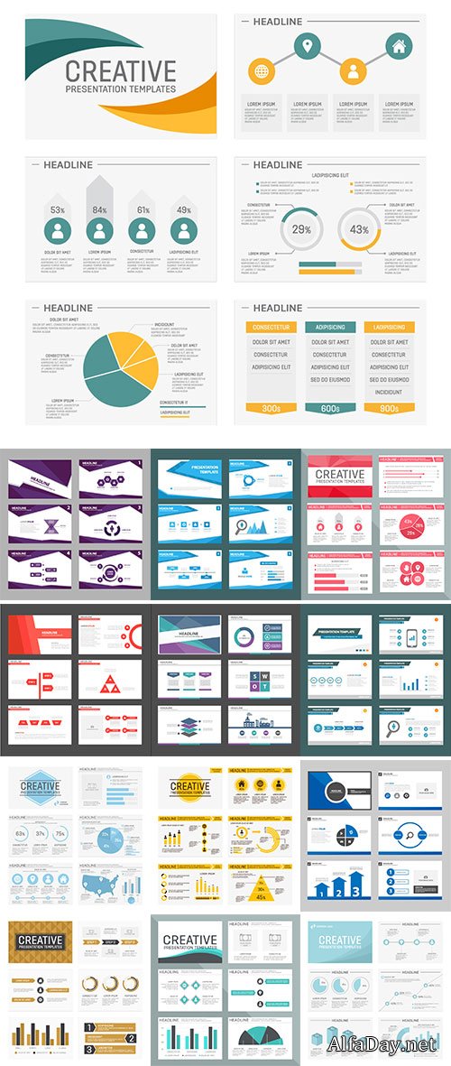 Stock Multipurpose poster template
