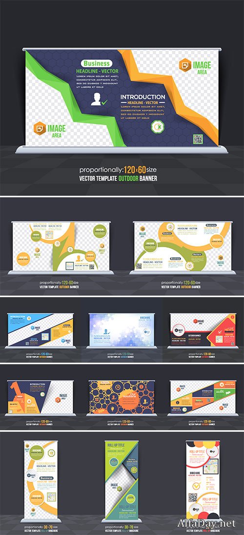 Stock Multipurpose Business Theme Outdoor Banner Template