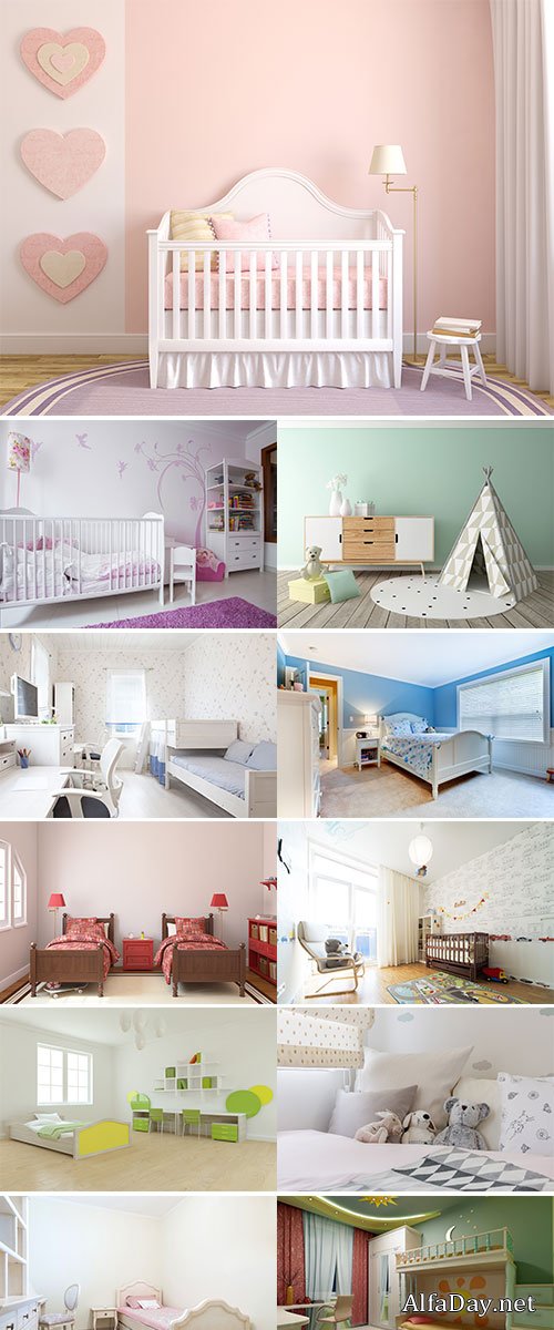 Stock Image Interior design children