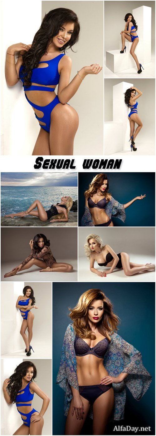 Sexual woman in beautiful lingerie