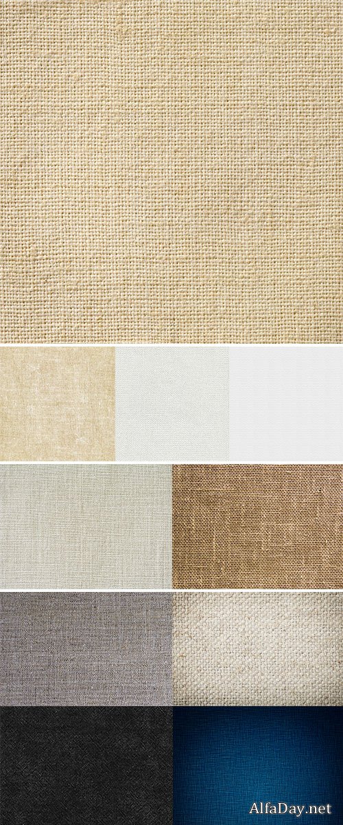 Canvas texture - Stock Image