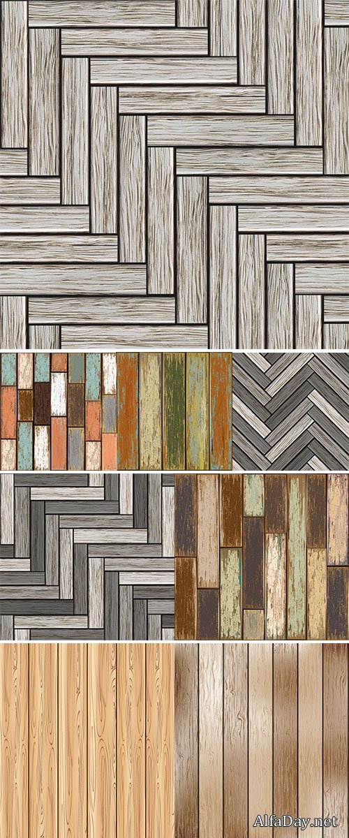 Background of wooden parquet Stock vector