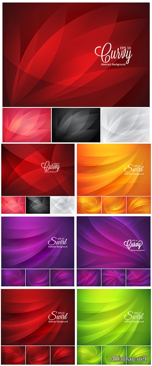Swirl abstract background Stock vector